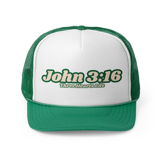 John 3:16 Trucker Caps