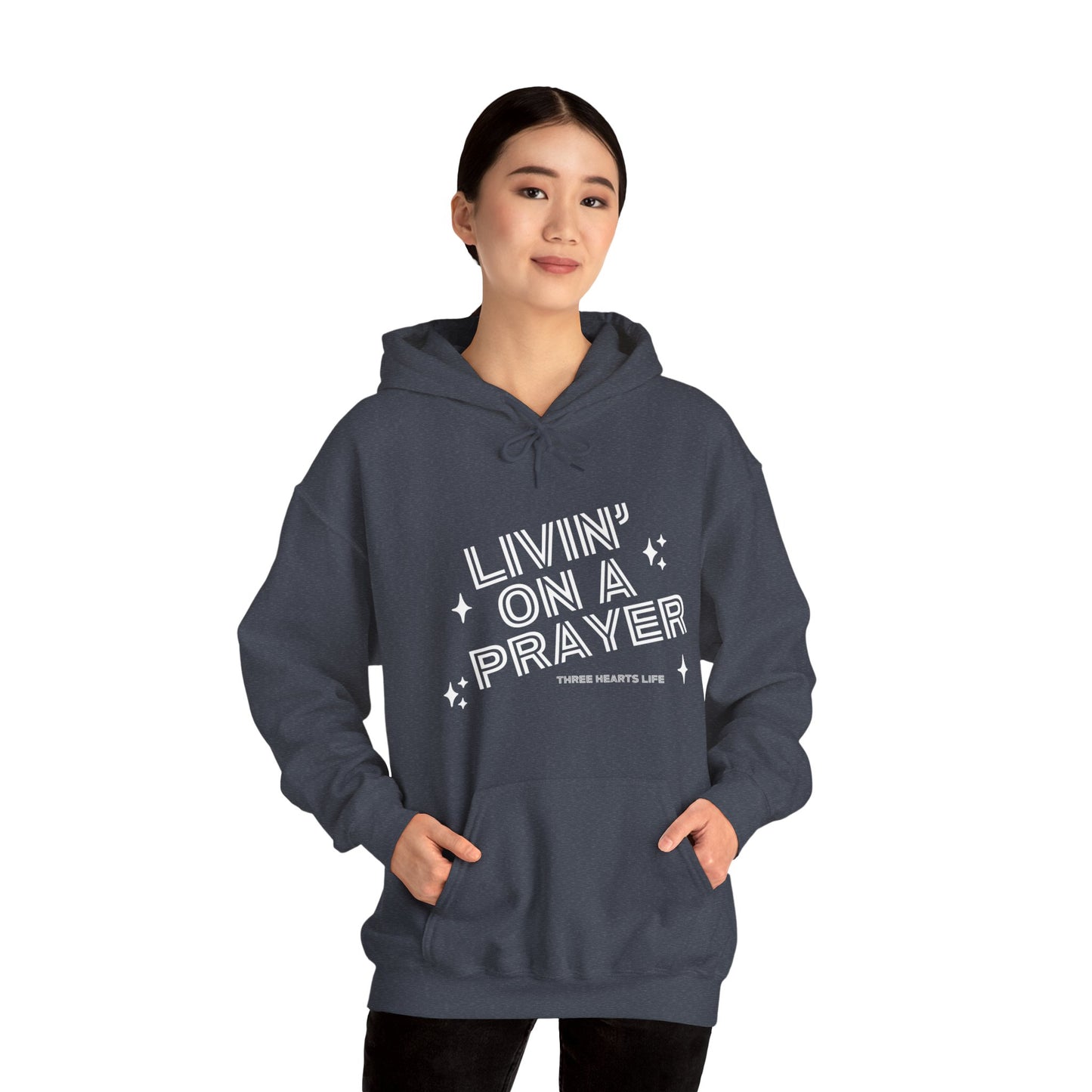 Livin' on a Prayer Unisex Hooded Sweatshirt