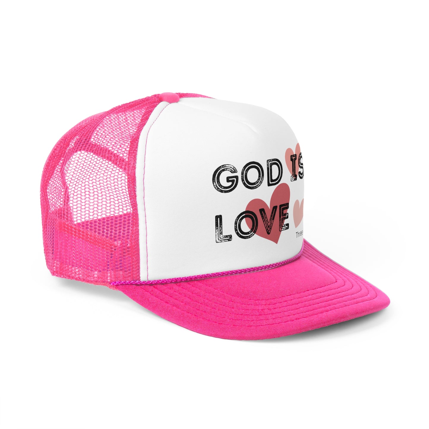 God Is Love Trucker Cap