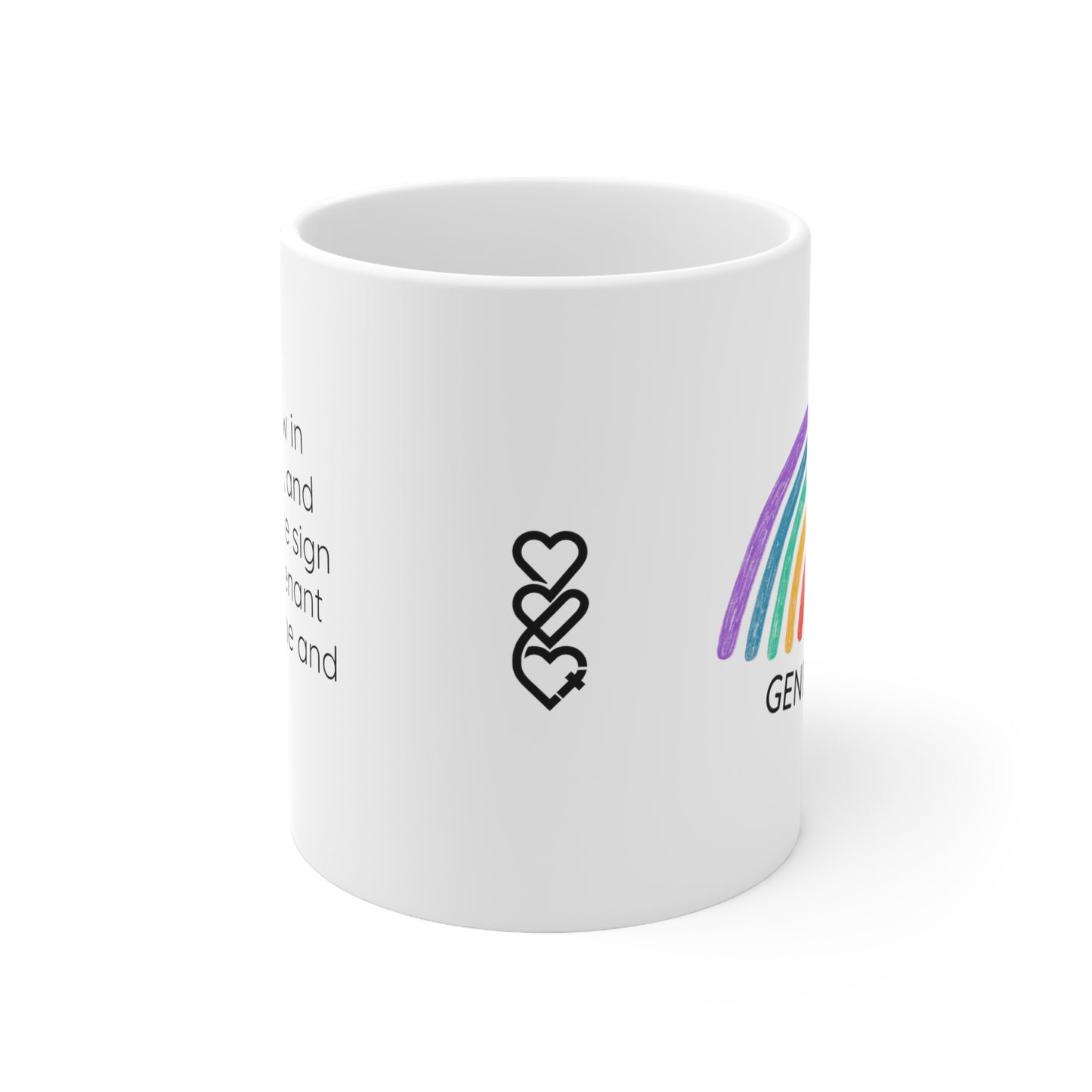 Genesis Rainbow Mug 11oz