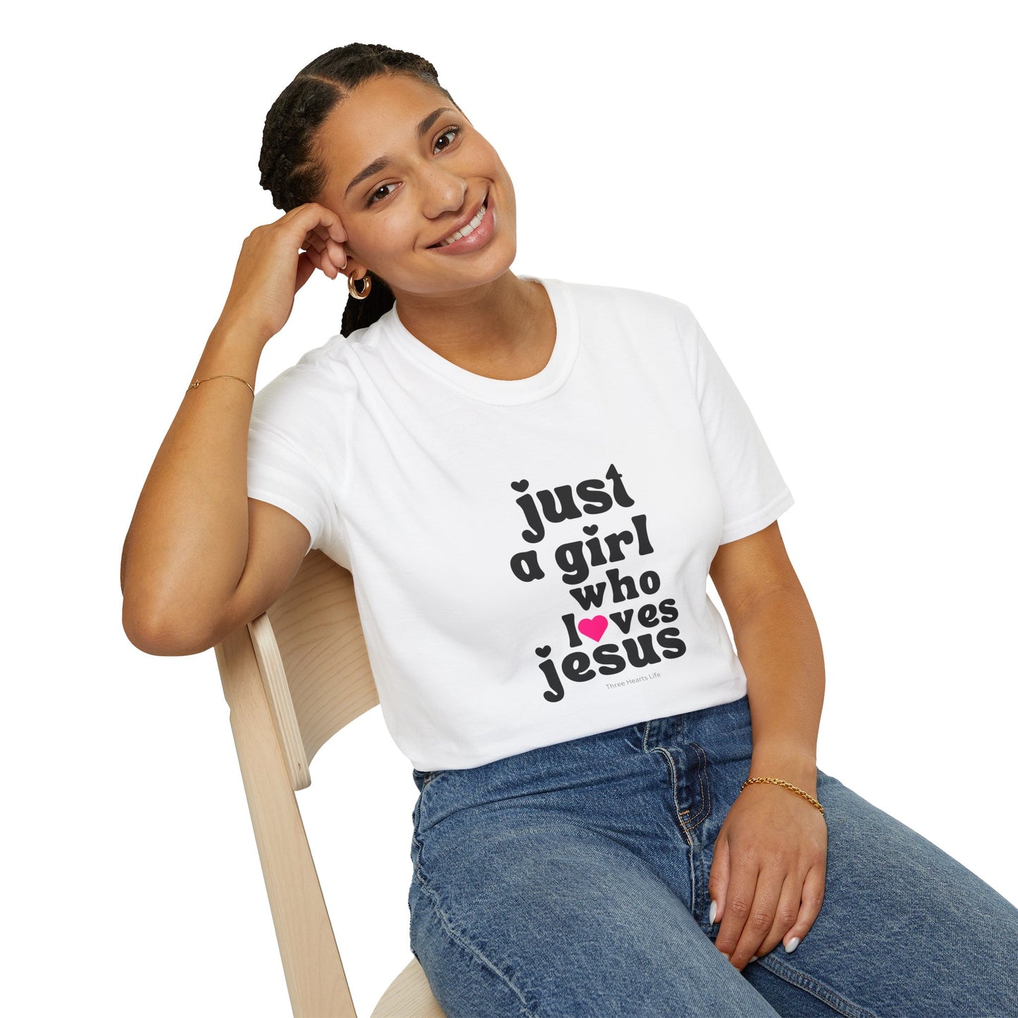 Just a Girl who Loves Jesus T-Shirt