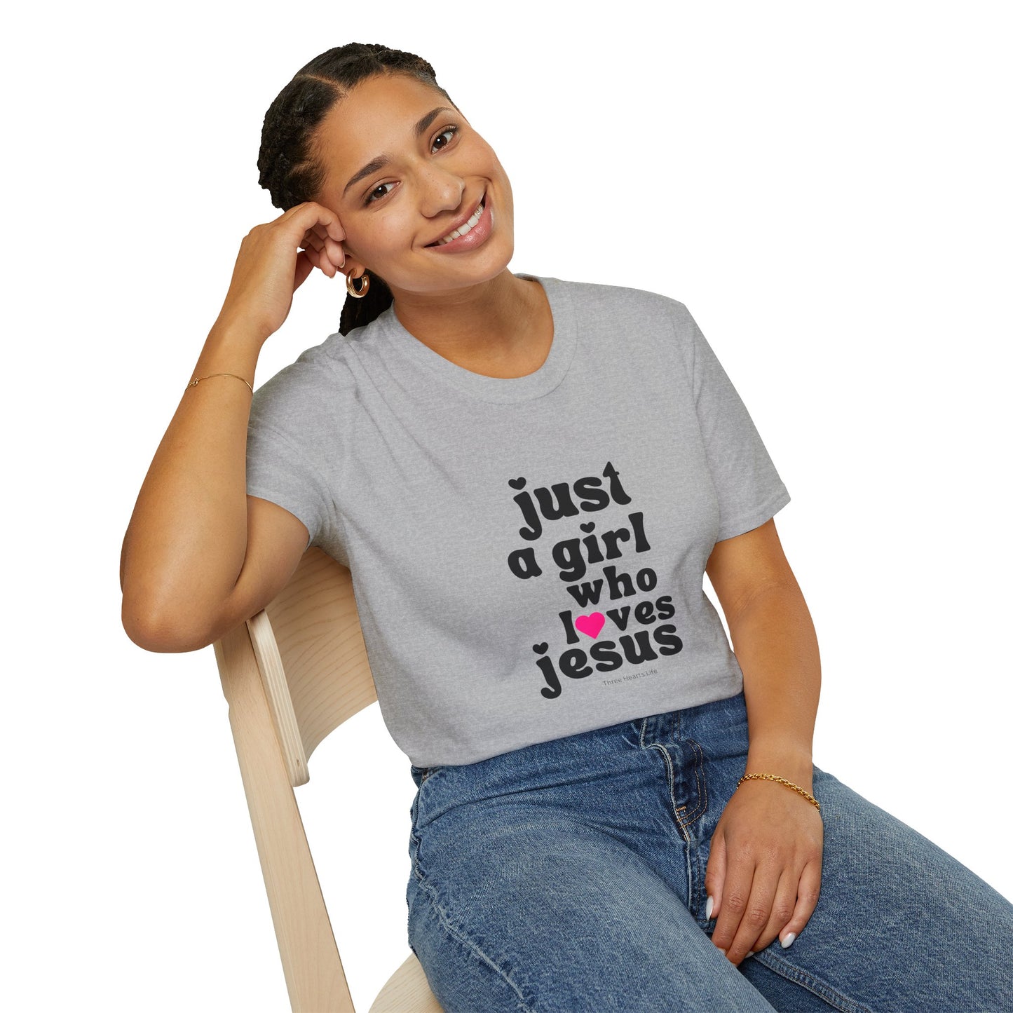 Just a Girl who Loves Jesus T-Shirt