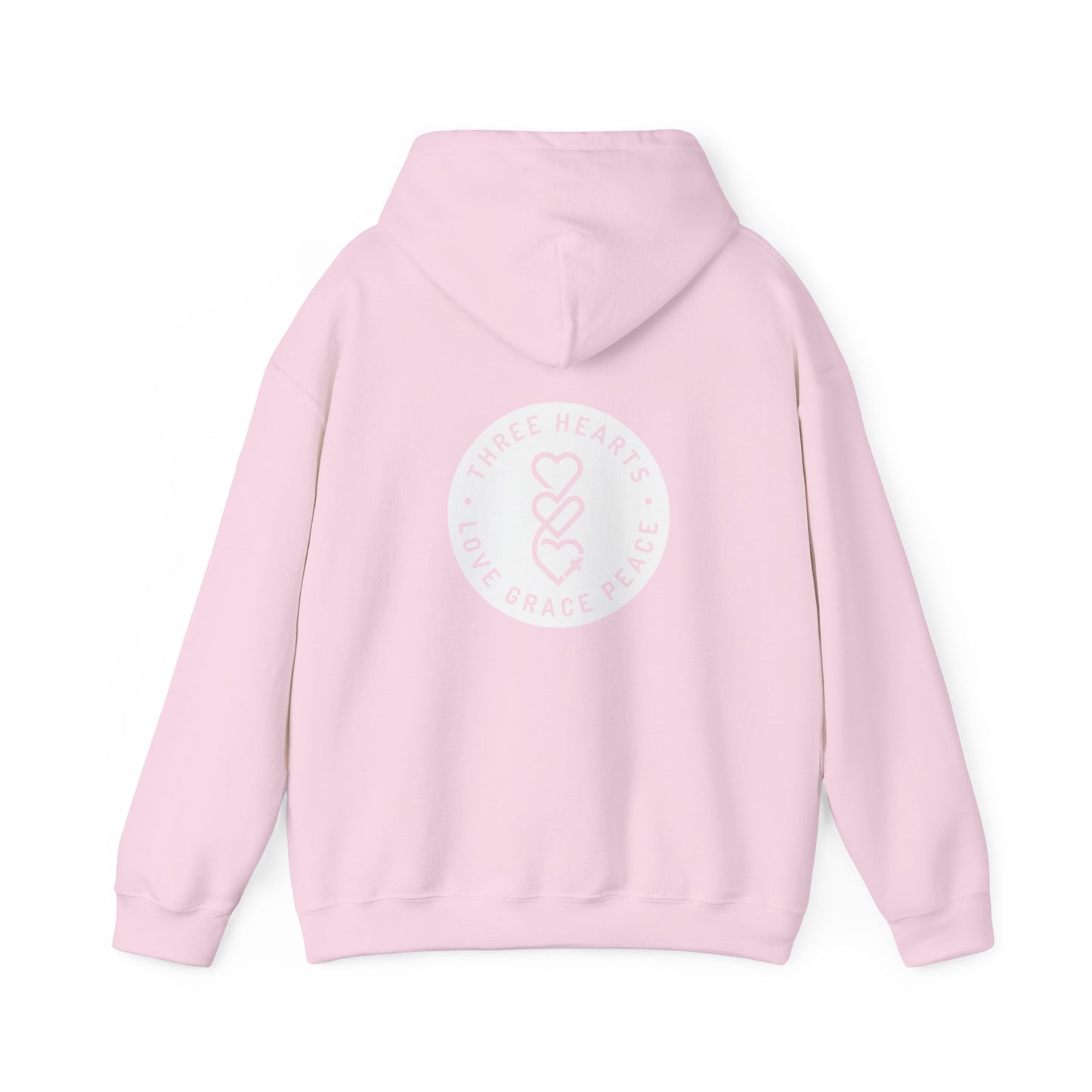 Three Hearts Logo Hooded Sweatshirt