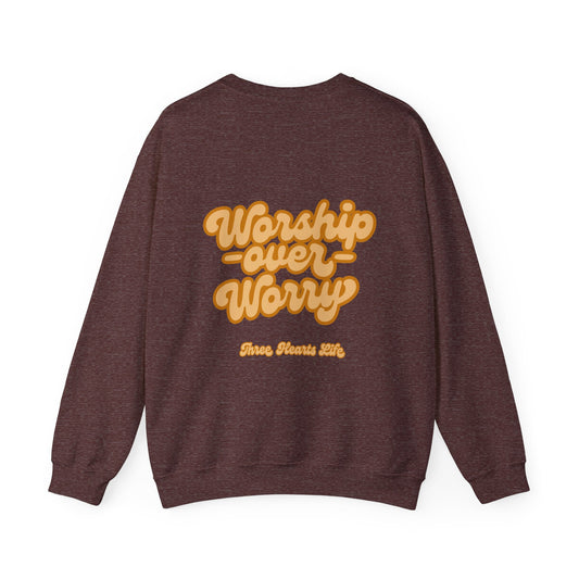 Worship Over Worry Crewneck Sweatshirt