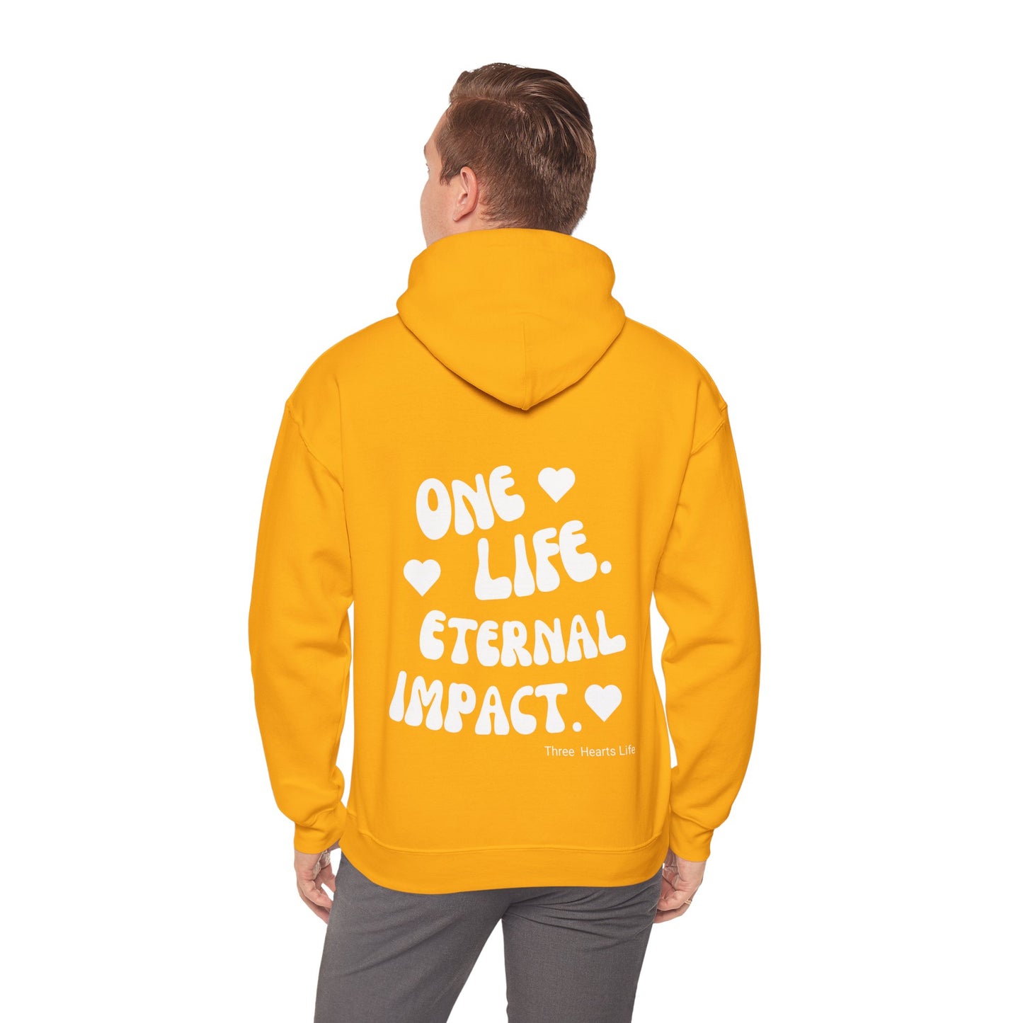 One Life. Eternal Impact. Hooded Sweatshirt