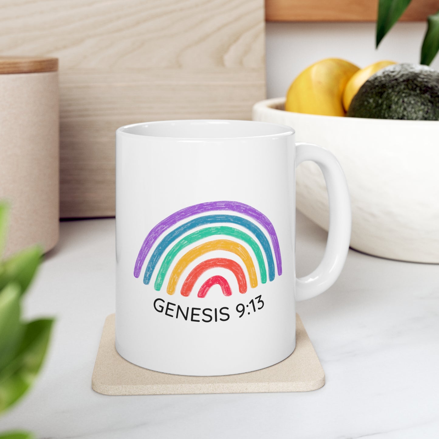 Genesis Rainbow Mug 11oz