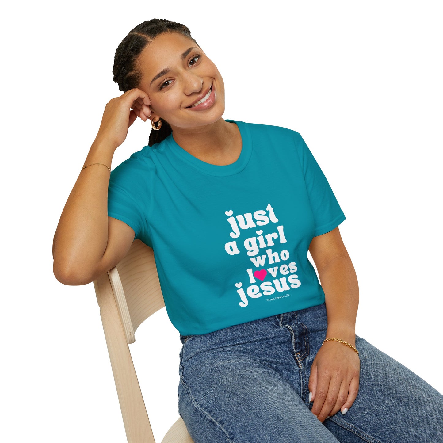 Just a Girl who Loves Jesus T-Shirt