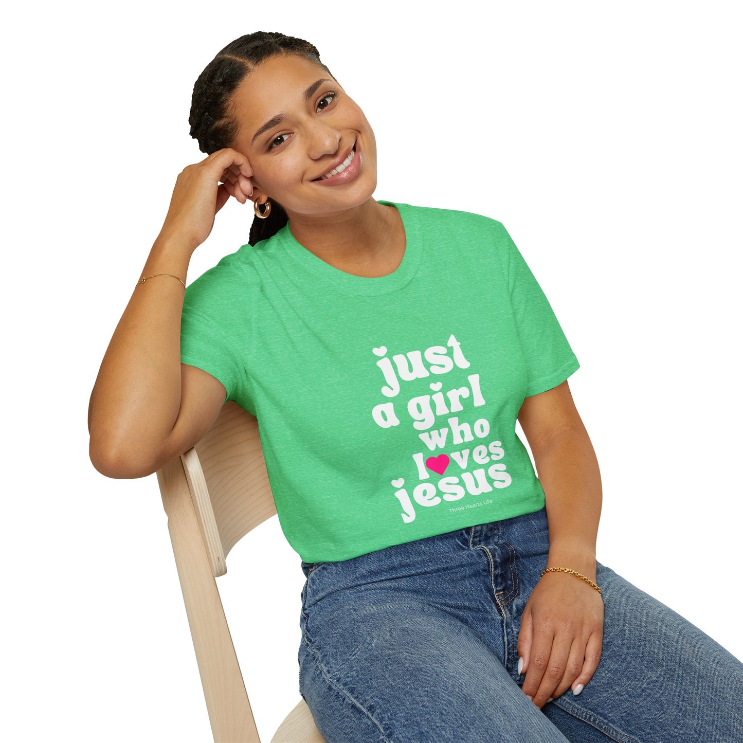 Just a Girl who Loves Jesus T-Shirt