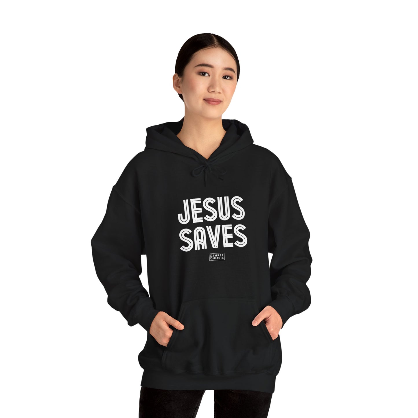 Jesus Saves Unisex Hooded Sweatshirt