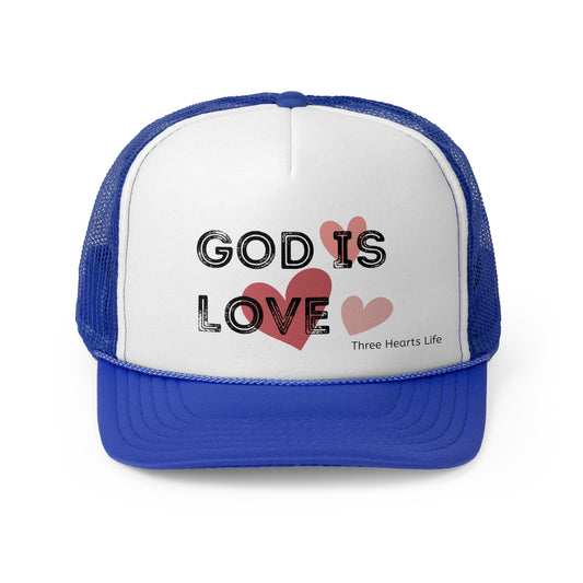 God Is Love Trucker Cap