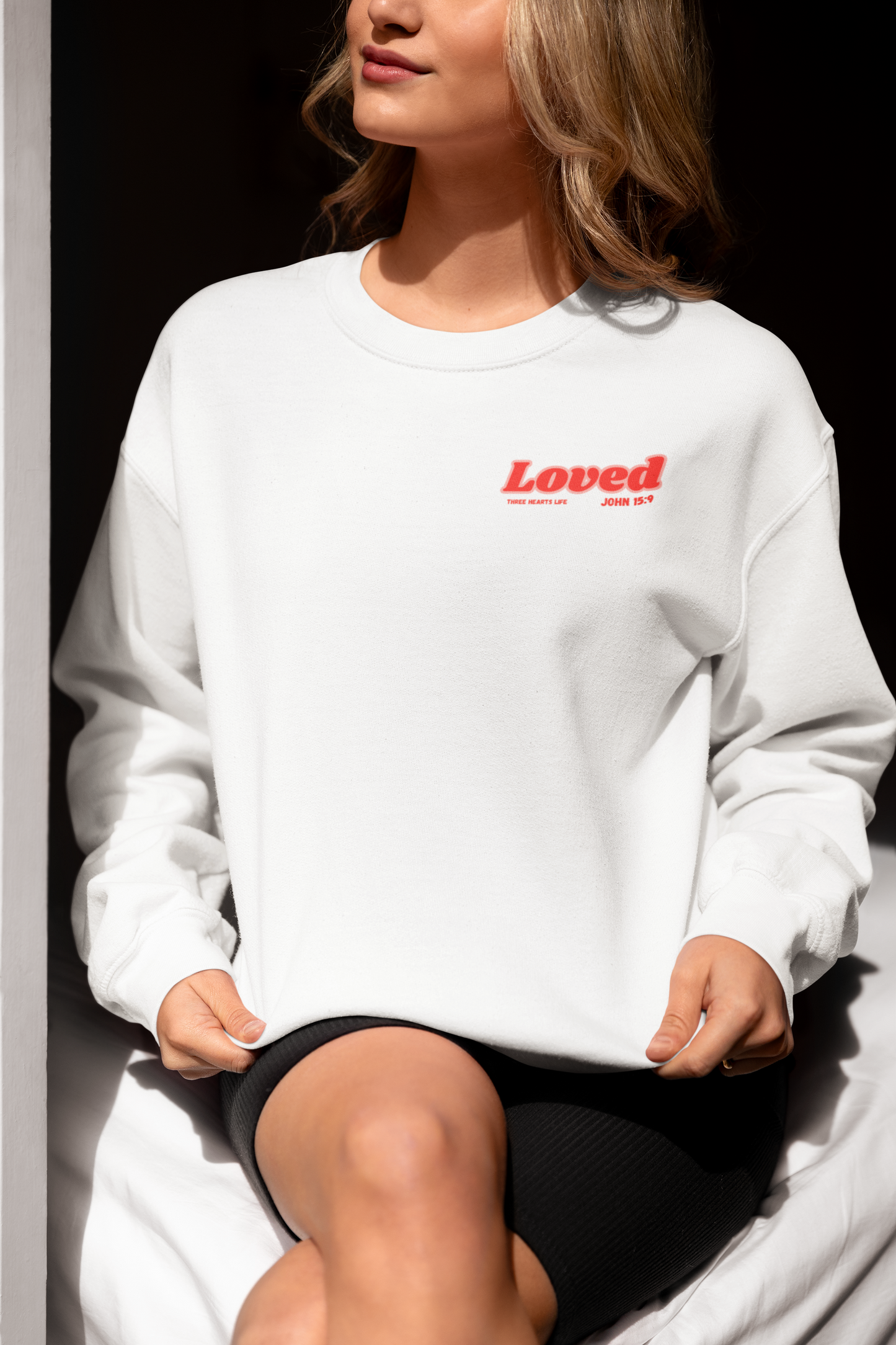 You Are Loved Crewneck Sweatshirt